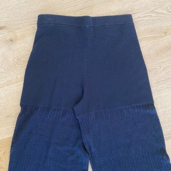 Toccin Crochet Pants in Jet Black - Picture 8 of 8